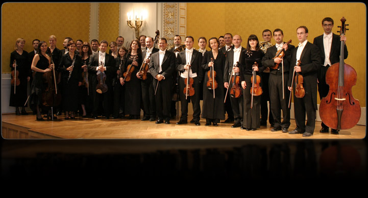 gruppenfoto des orchesters "Vienna Classical Players"